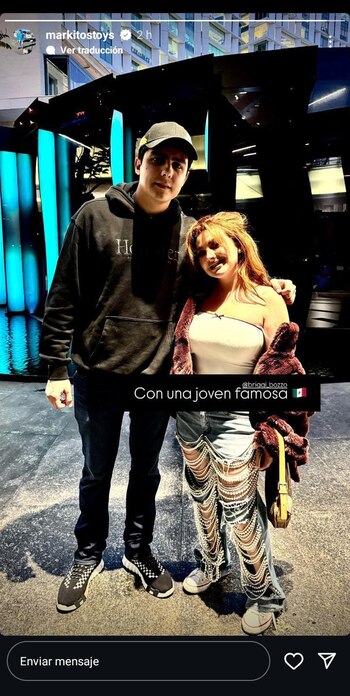 Markitos Toys posó con la