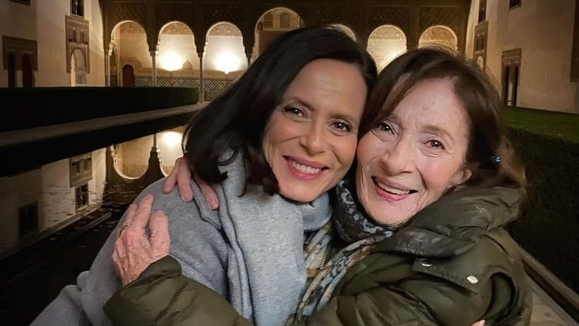 Aitana Sánchez-Gijón y su madre Fiorella Di Angelis (INSTAGRAM).