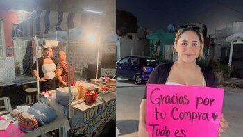 Novia emprende con un puesto