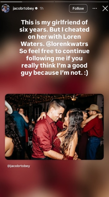 Las publicaciones en la cuenta de Instagram de Tobey fueron eliminadas horas después de su aparición, pero ya habían circulado por múltiples plataformas sin posibilidad de frenar su alcance