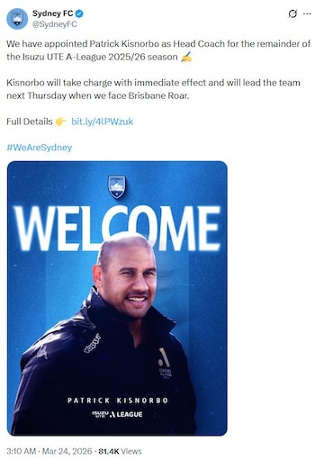 Piero Quispe – Sydney FC - Perú – deportes – 24 marzo