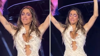 La emoción de Tini Stoessel durante su show en Caracas tras la suspensión en Miami: “Me hace feliz estar acá”