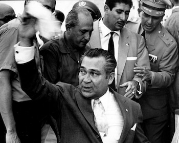 El dictador cubano Fulgencio Batista