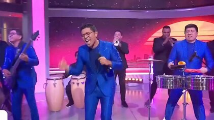 Grupo 5 conquistó programa de Telemundo con nueva canción junto a Mike Bahia y Guaynaa