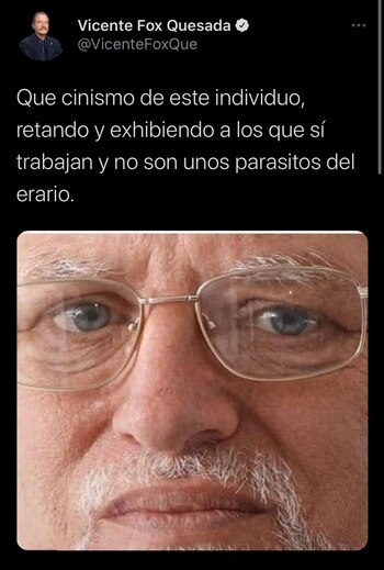 Tuit Vicente Fox 21-07-21