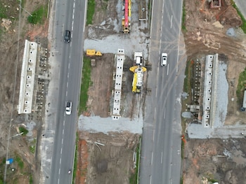 Obras en Brasil