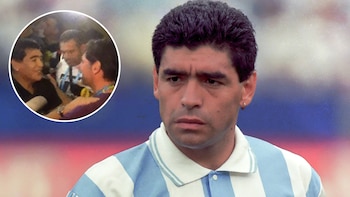 Fue biógrafo silencioso de Maradona,
