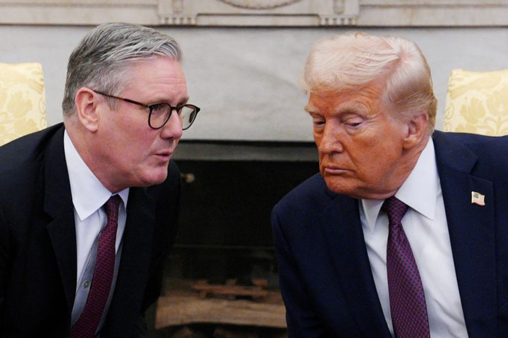 Trump Hails New US-UK Trade Deal: "Complete and Integral British Prime Minister Keir Starmer meets with U.S.President Donald Trump