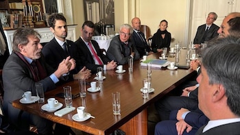 Mariano Cúneo Libarona se reunió