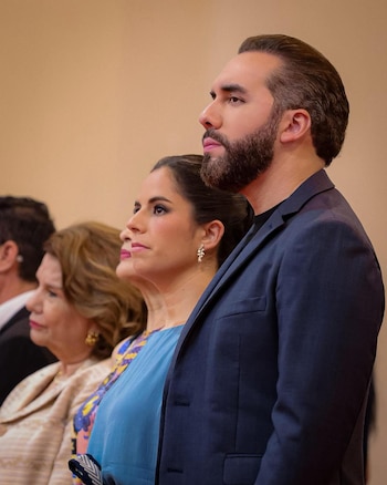 Nayib Bukele mantiene altos niveles de respaldo ciudadano, con un 93 % de imagen positiva reportado en el reciente estudio de CID Gallup (Cortesía Secretaría de Prensa).