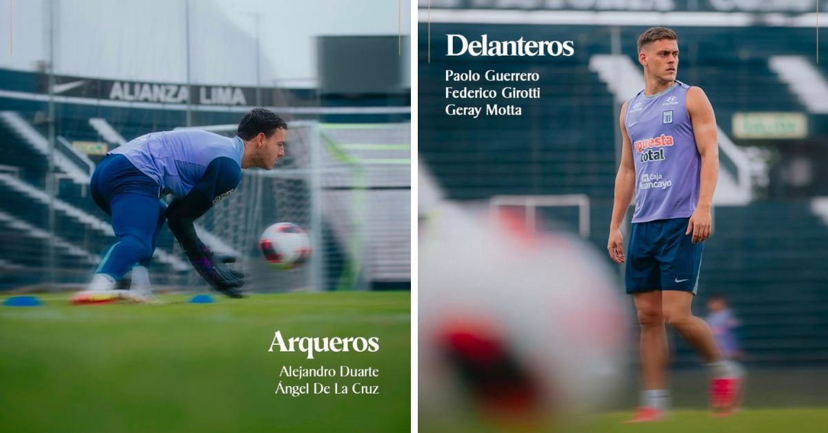Paolo Guerrero fue convocado para el partido de Alianza Lima ante ADT, mientras que Guillermo Viscarra volvió a quedar apartado de la lista.