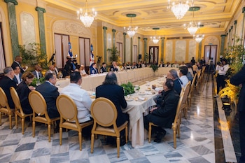 La licitación para la remodelación y techado del Teatro Agua y Luz en el Centro de los Héroes ya fue autorizada e iniciará formalmente en los próximos días. (Foto cortesía presidencia de República Dominicana)