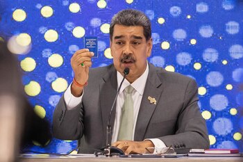 El presidente de Venezuela, Nicolás