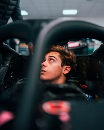 Franco Colapinto ya se encuentra