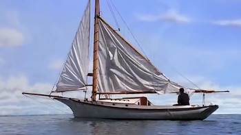 El protagonista supera su miedo