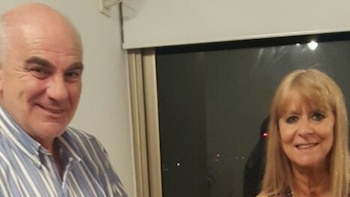 Alfredo Poggetti junto a su