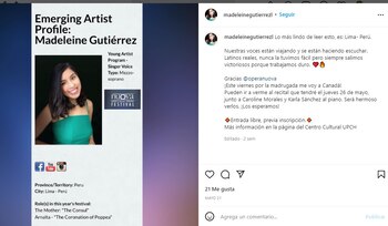 Hija de Tongo anuncia su