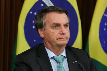 Jair Bolsonaro participó de la