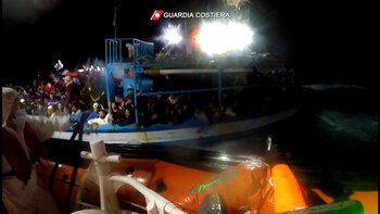 La Guardia Costera italiana rescató