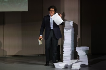 El diputado de VOX José Maria Figaredo, durante la Asamblea Ordinaria de Vox 2026 (Alejandro Martínez Vélez / Europa Press)