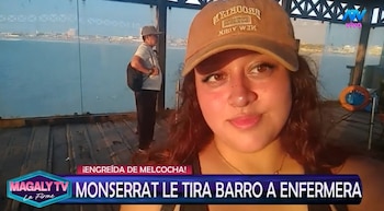Monserrat Seminario revela cómo conoció a joven cercana a Melcochita: “Me decía mamá”. Captura: Magaly TV La Firme.