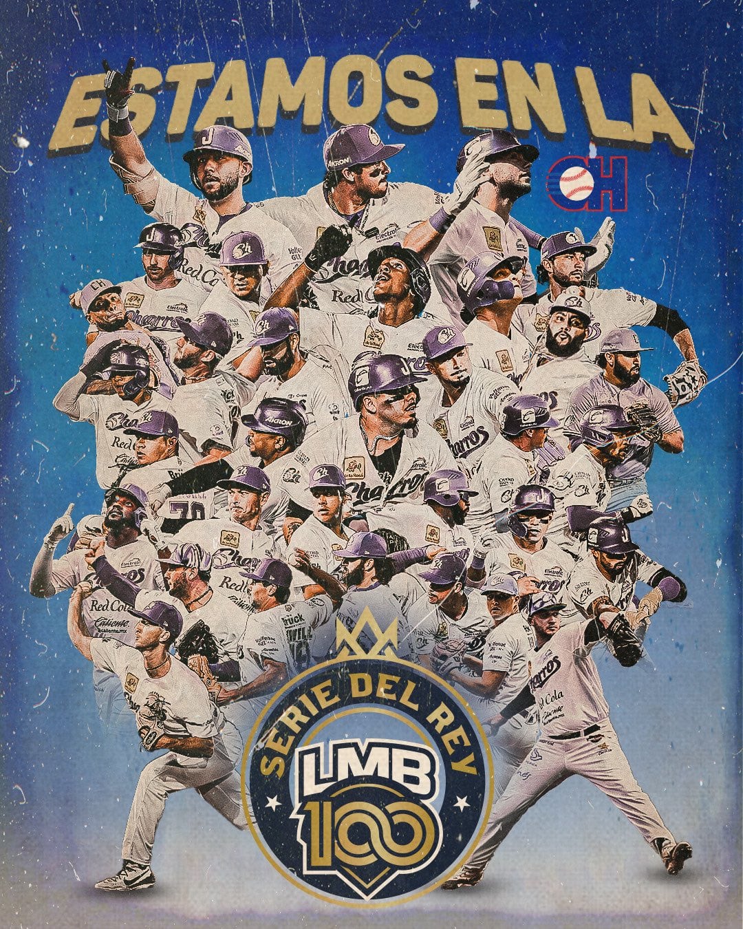Charros de Jalisco disputará la Serie del Rey por primera vez desde 1971. Imagen cuenta de X @charrosbeisbol