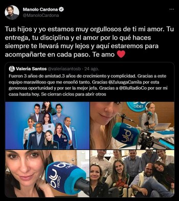 Captura de pantalla Twitter