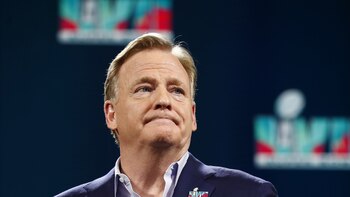 Goodell, comisionado de la NFL,