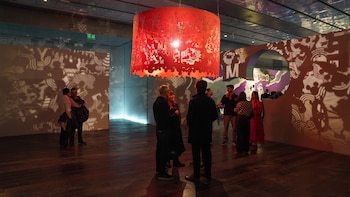 Una obra lumínica de la