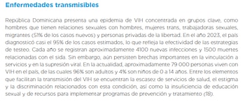 República Dominicana presenta una epidemia