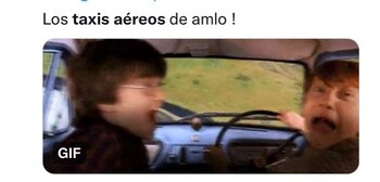 Memes Taxis Aéreos AIFA
(Foto: Twitter