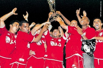 El equipo escarlata se consagró