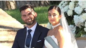 Todos los detalles de la boda de Suso Álvarez y Marieta: del vestido y el velo extralargo al menú de 130 euros por cubierto diseñado por un chef Michelín