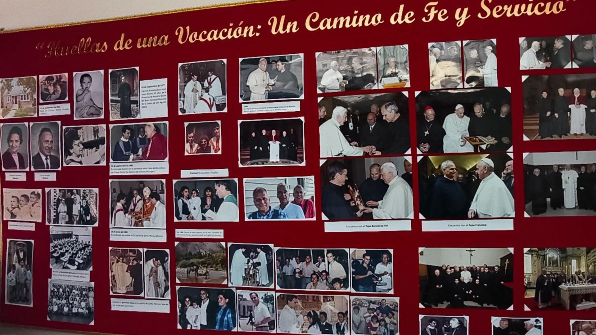 Exhibición en Chiclayo reúne objetos y archivos del recorrido peruano del papa León XIV| Foto: Pinceladas Chiclayo (Facebook)