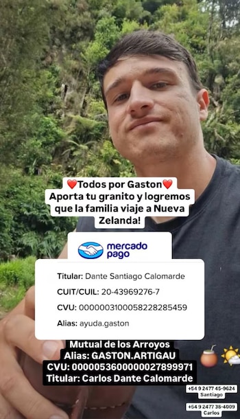 La familia de Gastón intentará