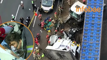 Accidente en la Panamericana Sur: