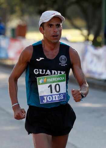 El atleta Claudio Villanueva Flores.