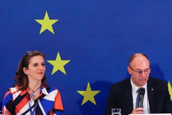 La jefa de la delegación