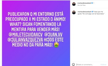 La palabra de María Valenzuela