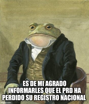 PRD no consiguió el 3%