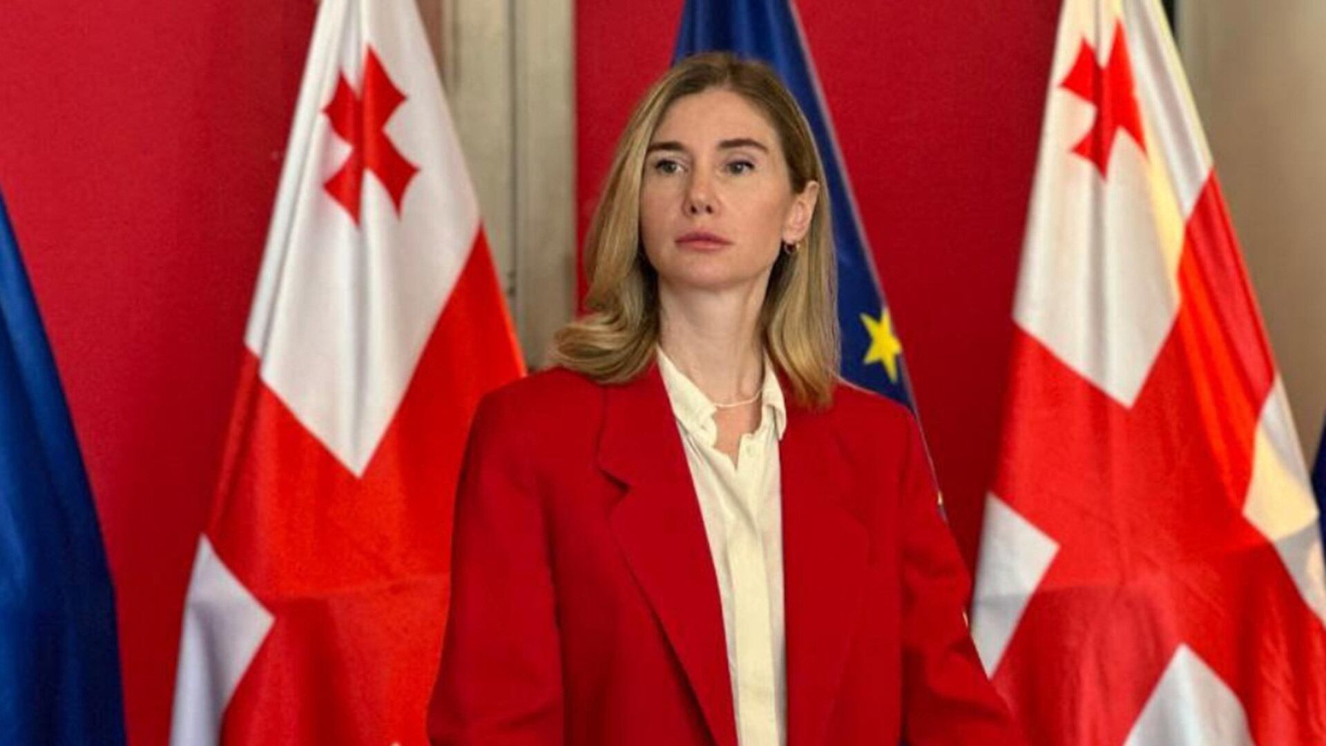 Tinatin Bokuchava acusó al partido Sueño Georgiano de romper los lazos de Georgia con Europa (Agencias de prensa)