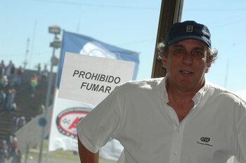 El Flaco Traverso en el Autódromo de Buenos Aires en 2005 (Gentileza Jorge Marchesín)