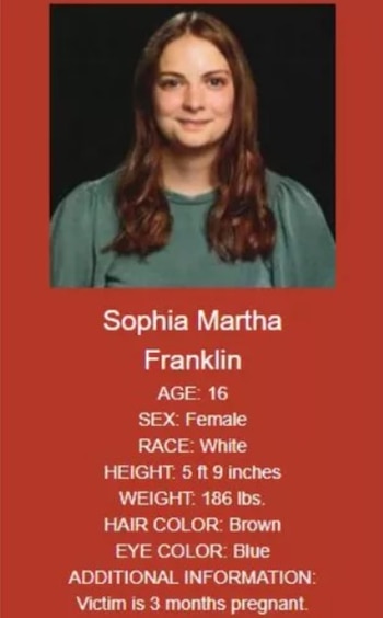 Sophia Franklin aparece en Arkansas