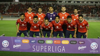 Los jugadores de Independiente le