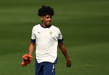 Cristiano Ronaldo Jr durante un