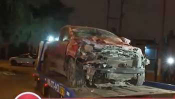 Madre de familia tuvo accidente
