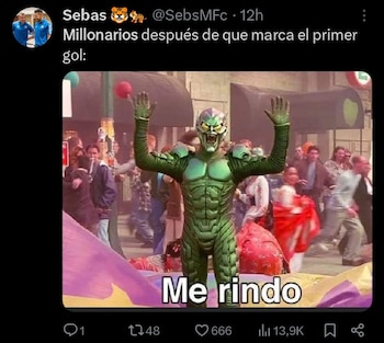 La falta de juego ofensivo