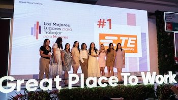 Se realizó la última edición de Great Place To Work en la CDMX en donde se entregaron decenas de galardones a empresas comprometidas en ser los mejores lugares para las mujeres para trabajar. (Jenifer Nava/Infobae)