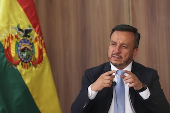 El ministro de Hidrocarburos, Mauricio Medinaceli (EFE)