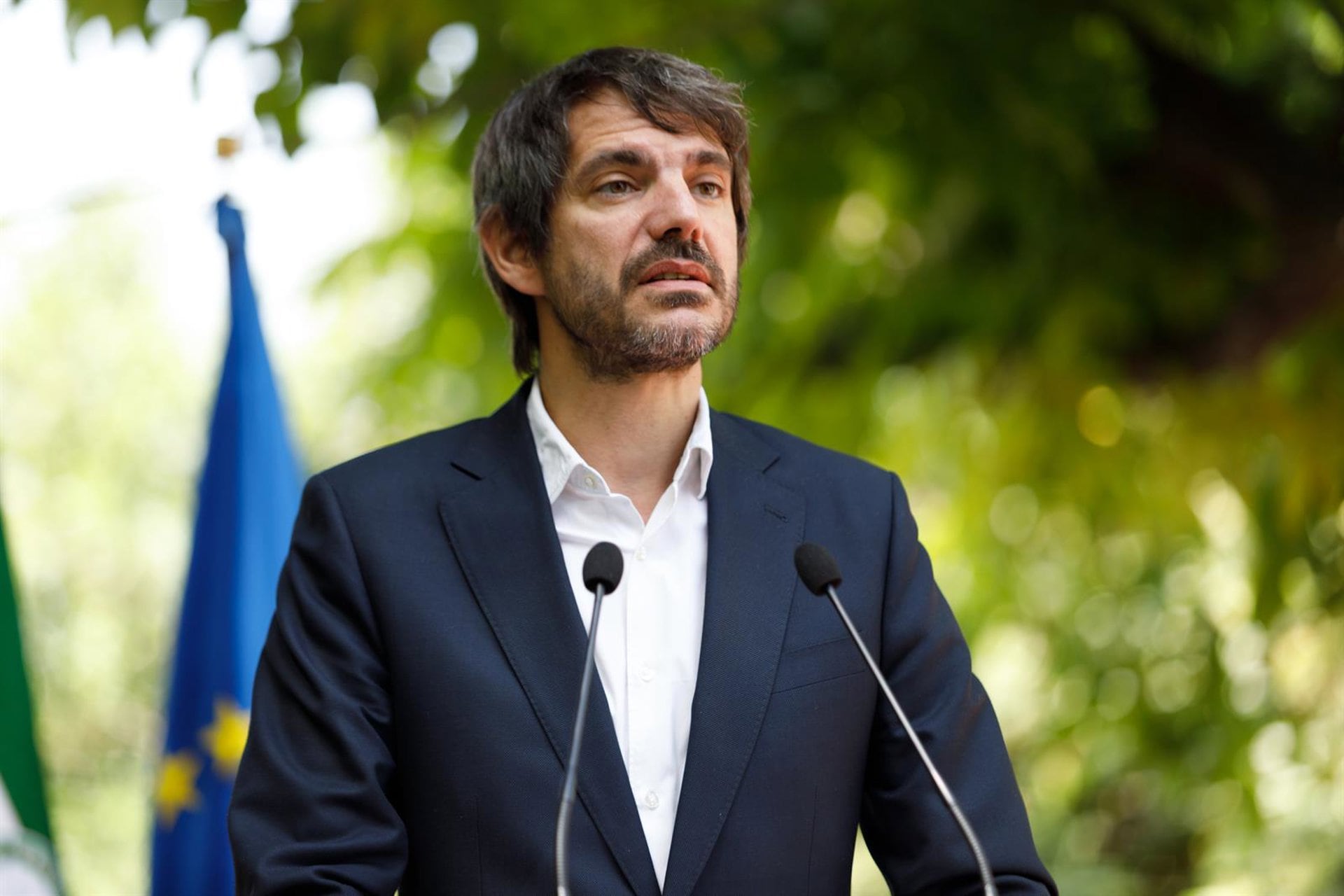20/06/2025 El ministro de Cultura, Ernest Urtasun, interviene en la entrega del XXI Premio Internacional de Poesía Ciudad de Granada, Federico García Lorca, que recibe la escritora Coral Bracho.
POLITICA
ÁLEX CÁMARA